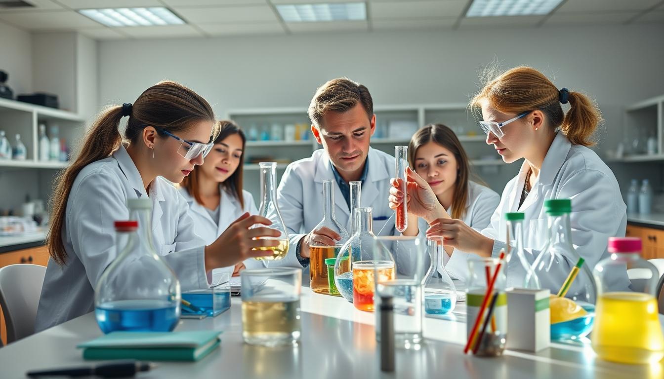 Modern university campus for students